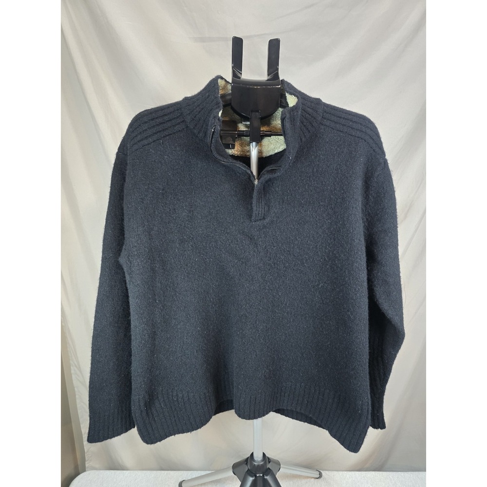 Columbia Mens Wool‎ Sweater  Quarter Zip, 2XL